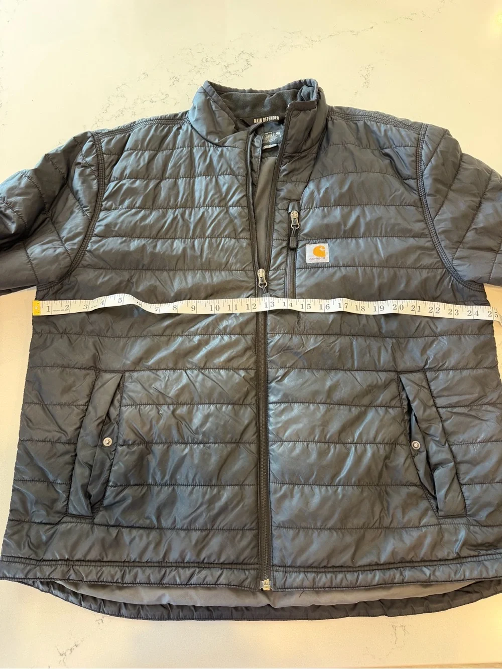 Carhartt Gilliam Rain Defender Men’s Black Quilted Puffer Jacket